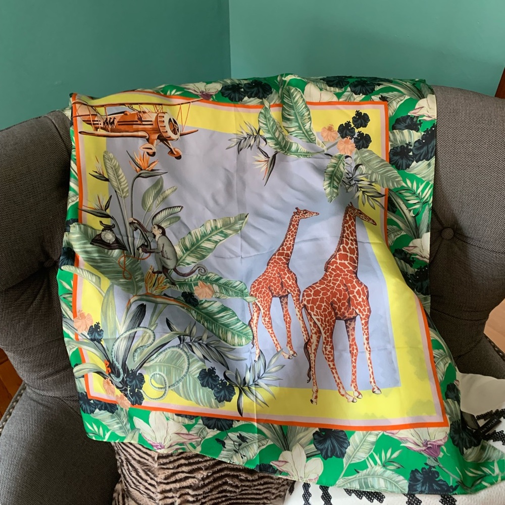 Silk Scarf NWOT